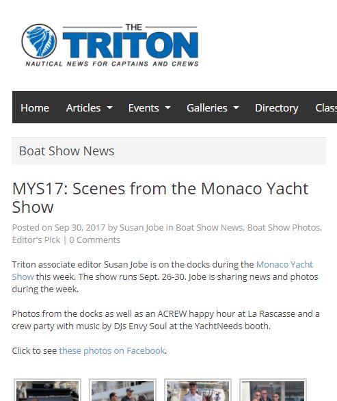 MYS17: Scenes from the Monaco Yacht Show